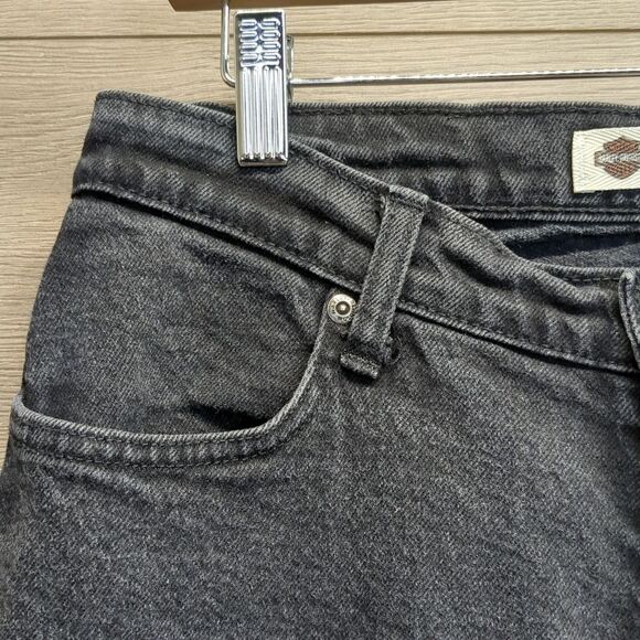 Harley Davidson Classic Motorcycle Jeans Women's Size 10 - Picture 5 of 12